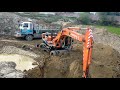 Fiat Hitachi excavator 200w3 loding Nissan V8 dumper