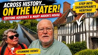 We Took Our Narrowboat Across This Incredible Aqueduct! | Mary Arden's House | Vlog 199