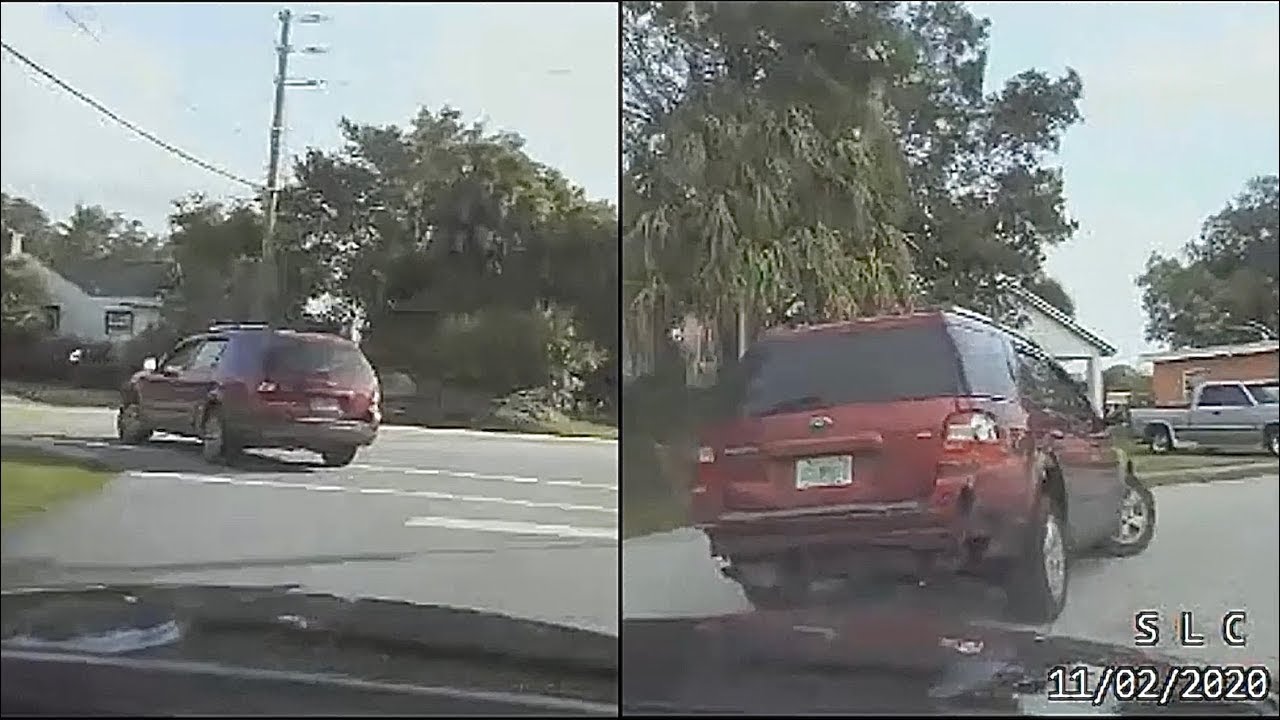Melbourne Police Department Intense Police Chase Ends With PIT Maneuver