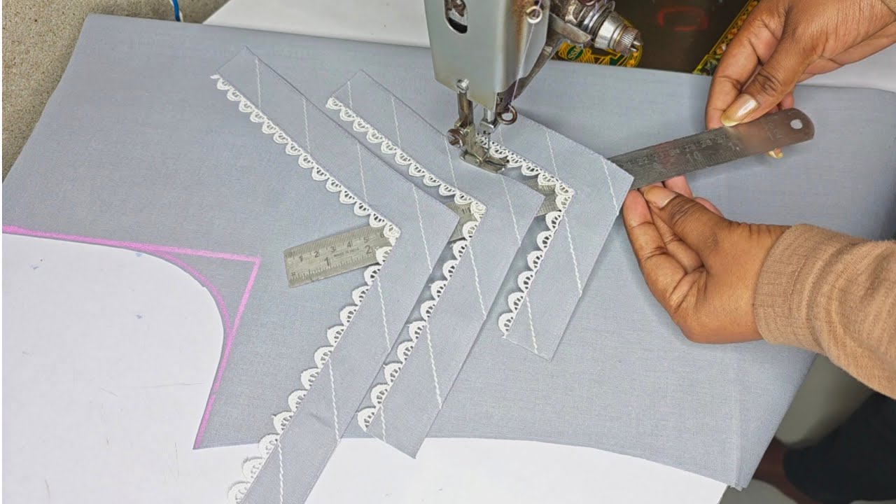 वायरल पाकिस्तानी stylish neck design with easy trick  