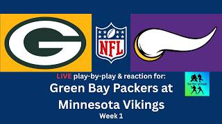 Packers vs Vikings 9.13.26: LIVE play by play & reaction🏈
