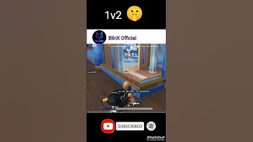 Wait For End 💀1v2💀 in Unique style #bgmi #shorts #short #viral #viralvideo#shortsfeed