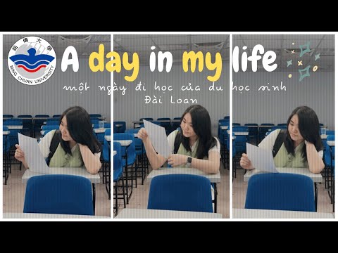 |DU HỌC ĐÀI LOAN🇹🇼| Một ngày của du học sinh Đài Loan | Đại học Minh Truyền | Ming Chuan University|