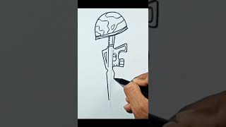 How to draw Fallen Soldier #short