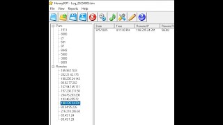 Honeybot. A Simple Windows Honeypot. Capture those hackers. Easy to use & install. screenshot 5
