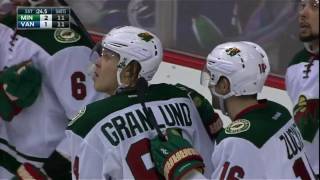 Mikael Granlund nets hat trick against Canucks