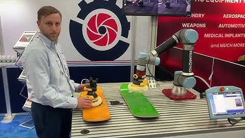 Polishing | Mimic with IR Tracker | Nordbo Robotics X Reliabotics