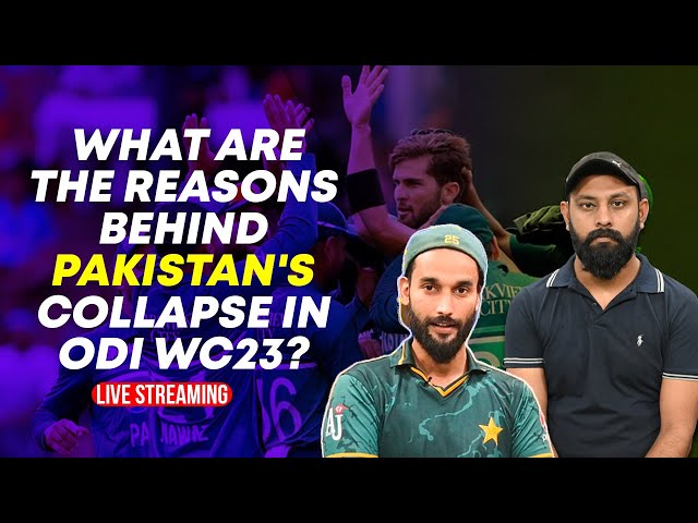 🔴EXCLUSIVE: LIVE | What are the reasons behind Pakistan's collapse in ODI WC-2023? | MM News