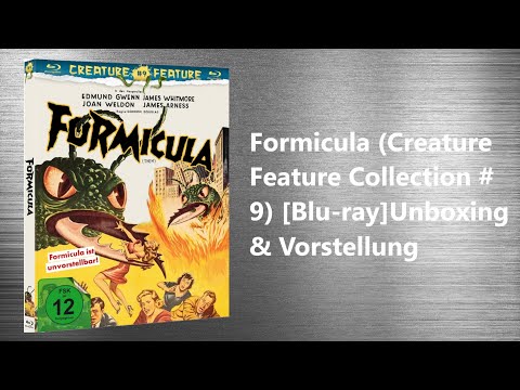 Endlich auf Blu-ray in HD Formicula (Creature Feature Collection #9) Vorstellung & Unboxing Deutsch