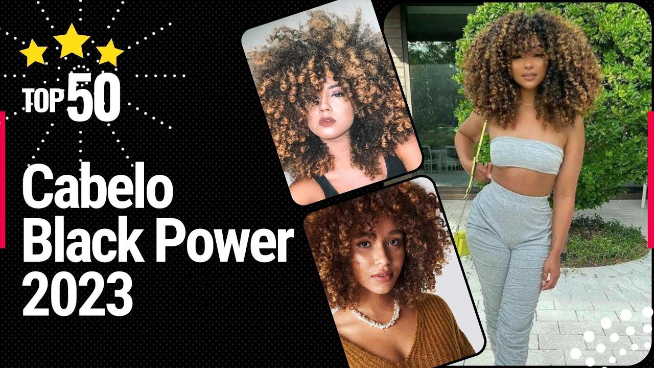Cabelo Black Power 2023  - Veja 50 inspirações de Modelos Cabelo Black Power