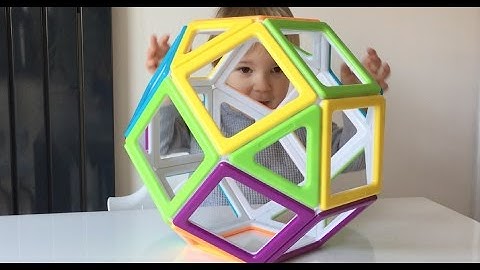 Magnetic Toys: Exploring Geometry With Mega Mag By Polydron