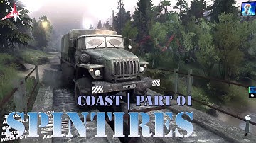 Spintires | Coast Map Complete | Single Player Gameplay HD | Part 01