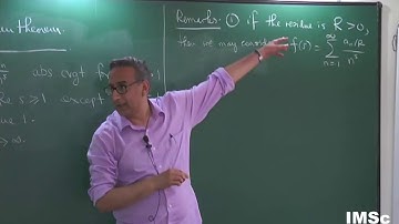 Ram Murty 4/8 Applications of the Tauberian Theorem