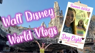 Disney World Vlogs 2022 | DAY EIGHT | Space 220 Lounge