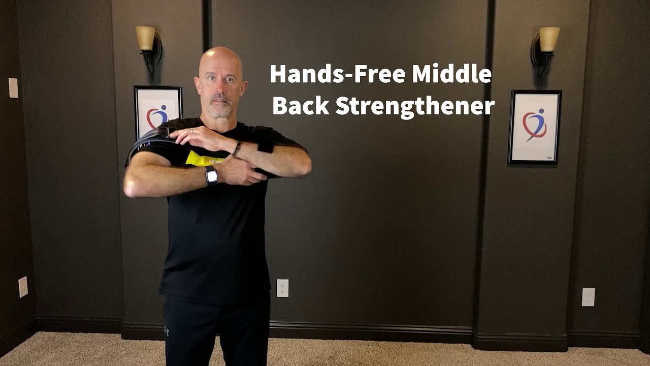 Hands-Free Middle Back Strengthener