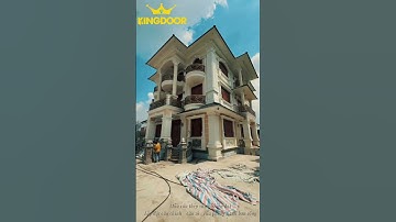 Chuyên thi công lắp đặt cửa thép vân gỗ - 083.888.4245#cuathepvango #cuadep #kingdoor