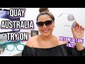 QUAY AUSTRALIA TRY ON