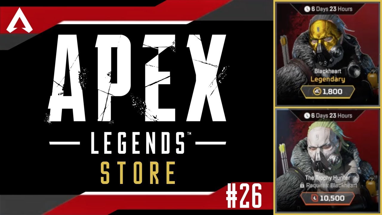 Blackheart Caustic Skin Trophy Hunter Skin X 2 Apex Legends Store 6 April 19 Youtube Blackheart Caustic Skin Trophy Hunter Skin X 2 Apex Legends Store 6 April 19 Youtube