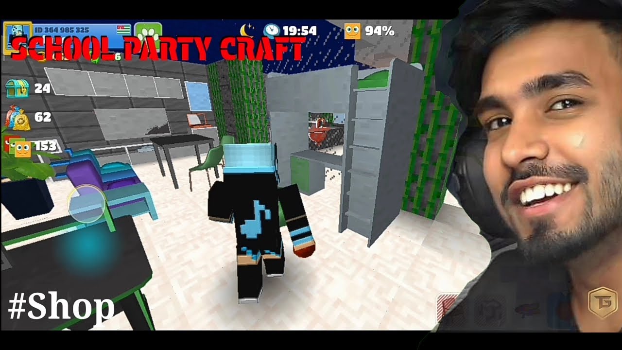 School party craft game with Techno Gamerz | School Party Craft |