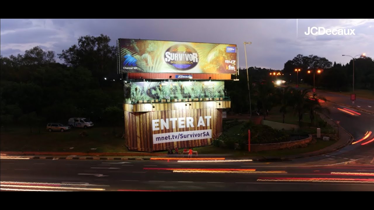 JCDecaux South Africa DStv Survivor South Africa Campaign