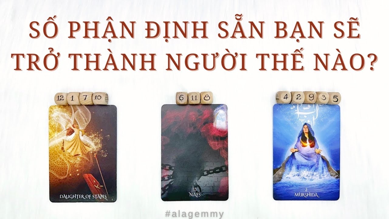 SỐ PHẬN ĐỊNH SẴN BẠN SẼ TRỞ THÀNH AI TRONG KIẾP SỐNG NÀY⁉️👤✨🌻🌷Tarot🎐🖼️