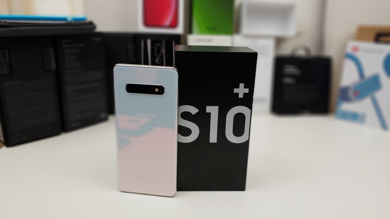 Samsung Galaxy S10 Plus Prism White Unboxing Youtube