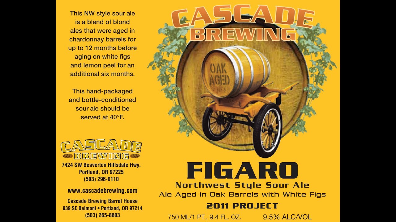 Cascade Brewing: Figaro Review (Episode #55)