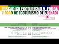 EUSKADIKO EKOTURISMO V.FOROA / V FORO DE ECOTURISMO DE EUSKADI. BLOQUE II