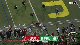 Anthony Colandrea Takes it Home vs. Oregon | Nebraska Football