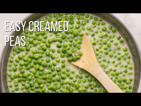 Easy Creamed Peas
