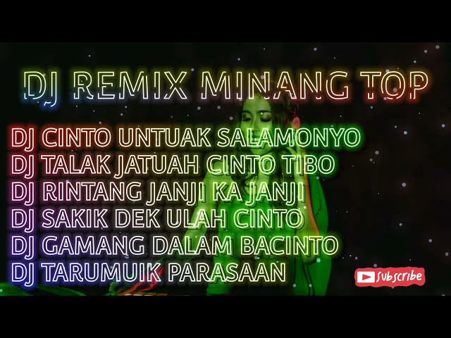 DJ MINANG TERBARU FULLBASS VIRAL/CINTO UNTUAK SALAMONYO/TALAK JATUAH CINTO TIBO class=