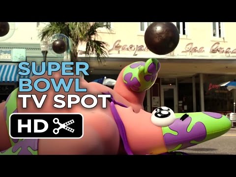 SpongeBob Squarepants Official Super Bowl Spot (2015) - Antonio Banderas Movie HD