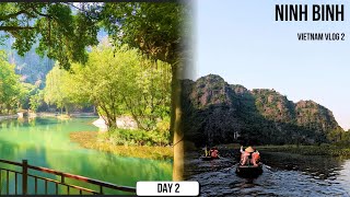 Lost in the Beauty of Ninh Binh | Vietnam Vlog - 2 🇻🇳 #vietnam #vietnamtravel #vietnamese