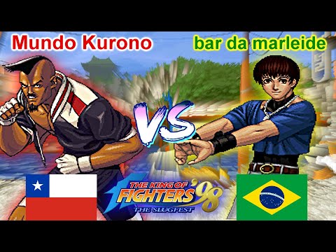 KOF 98 - Mundo Kurono vs bar da marleide