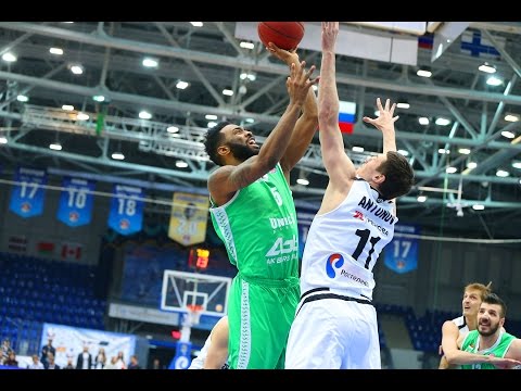 1/4 playoffs. Nizhny Novgorod vs UNICS Game 3 Highlights