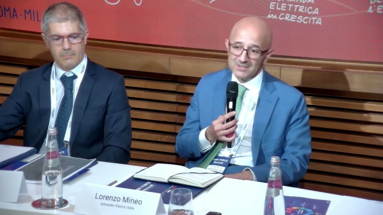 RoundTable Obiettivo: Schneider Electric Italia - Task Force Italia - 9 giugno 26