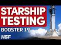 SpaceX conducts Booster 19 testing on Pad 2 - Day 2