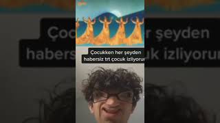 Herşeyden Habersiz Trt Cocuk İzlerken