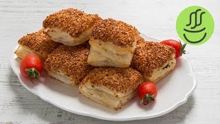 Simit Tadında 5 Dakikada Milföy Börek - Kahvaltılık Kolay Börek Tarifi