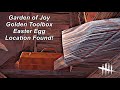 Dead By Daylight| Garden of Joy Map Golden Toolbox Easter Egg Location Found! Roots of Dread DLC!