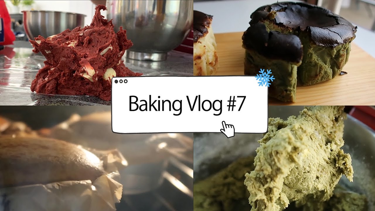 Baking Vlog #7 part 1: winter vlog~ - YouTube