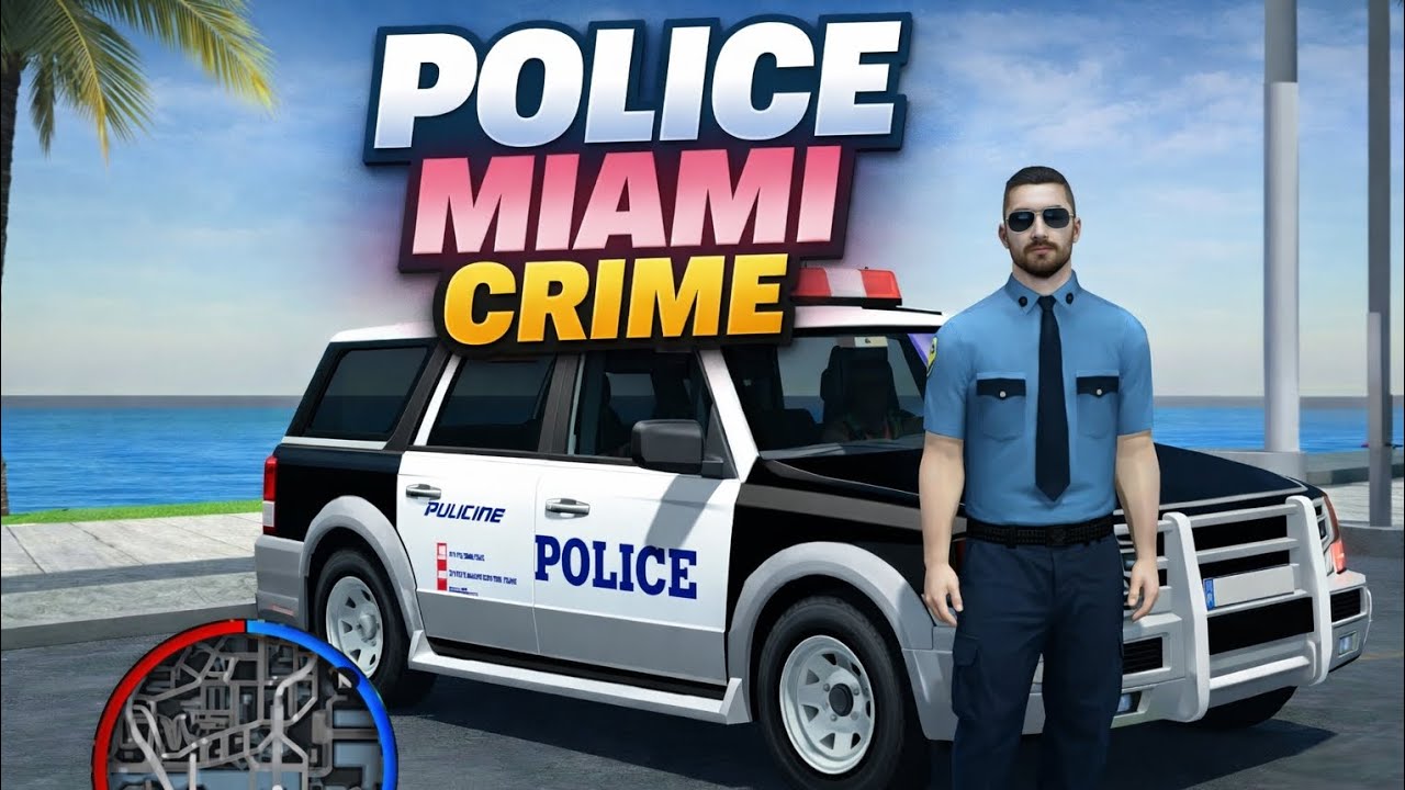 Police Miami Crime Game | First Gameplay 🚓🔥 | RN Gamer