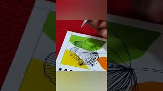 Boho Style Painting ideas for Beginners |Simple and Easy#anybodycanartwithmeenal