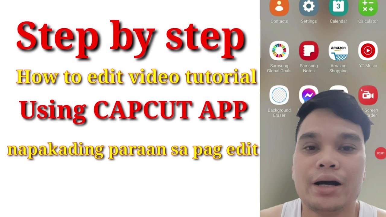 How to edit video tutorial using capcut app step by step - YouTube
