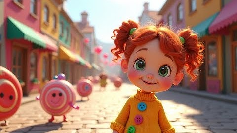 Counting Buttons, 1 2 3! | Fun Counting Song for Kids | Learn Numbers with Buttons Rhyme