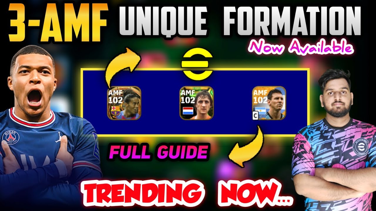 New 3 AMF Rare Formation In E FOOTBALL 23 Save Now Best Squad new-3-amf-rare-formation-in-e-football-23-save-now-best-squad