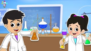 Gattu Chinki Visit's Science lab | Science Experiment | English Moral Stories | Moral Story | by PunToon Kids Fun & Learn - English 574 views 2 days ago 3 minutes, 35 seconds