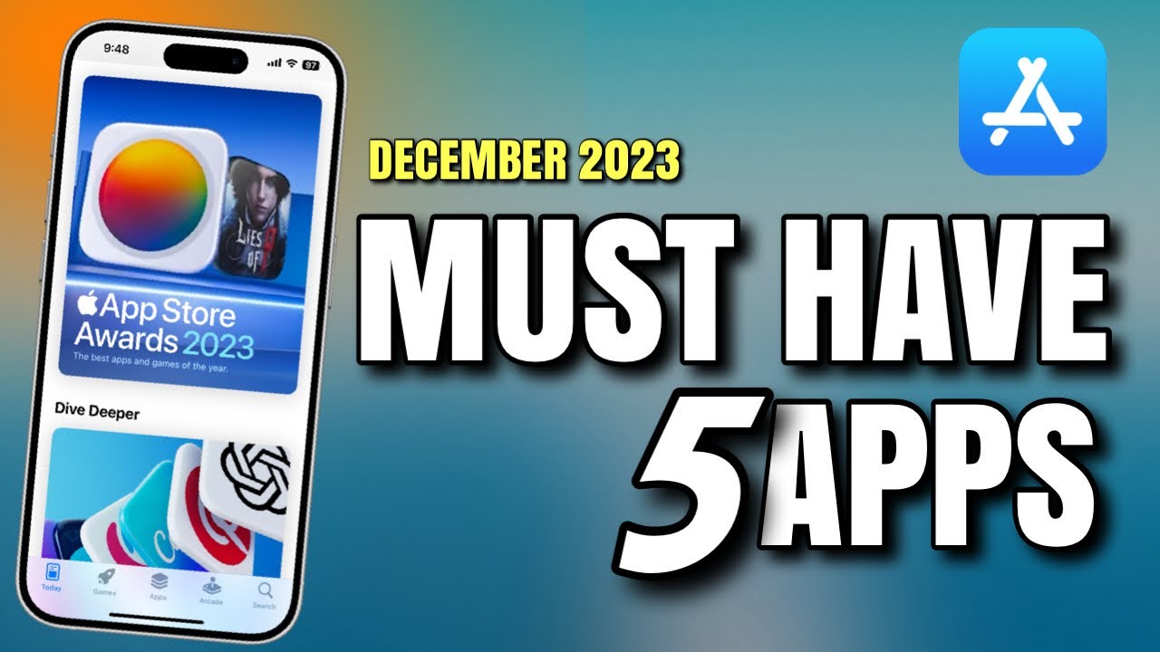 5 iPhone Apps You MUST HAVE - December 2023 ! - YouTube