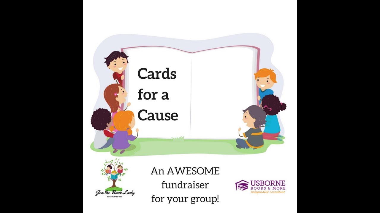 CARDS for a CAUSE- Awesome fundraising idea from Usborne Books & More!
