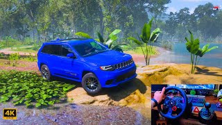 Jeep Grand Cherokee | Offroading | Forza Horizon 5 | Logitech g29 gameplay